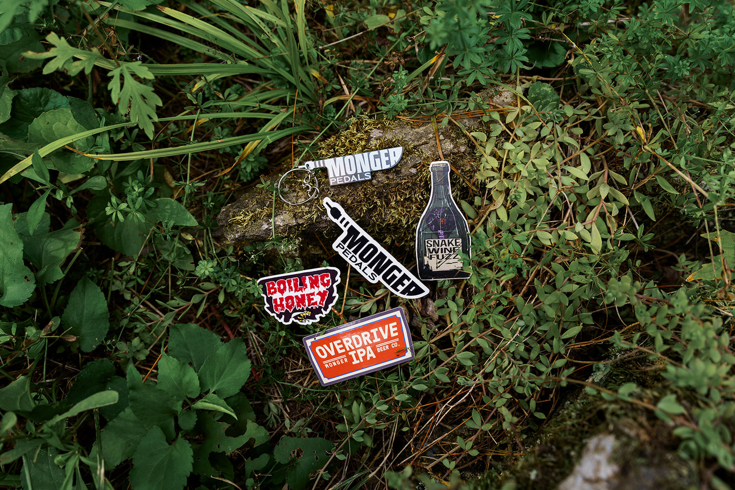 Monger Pedals Sticker Pack