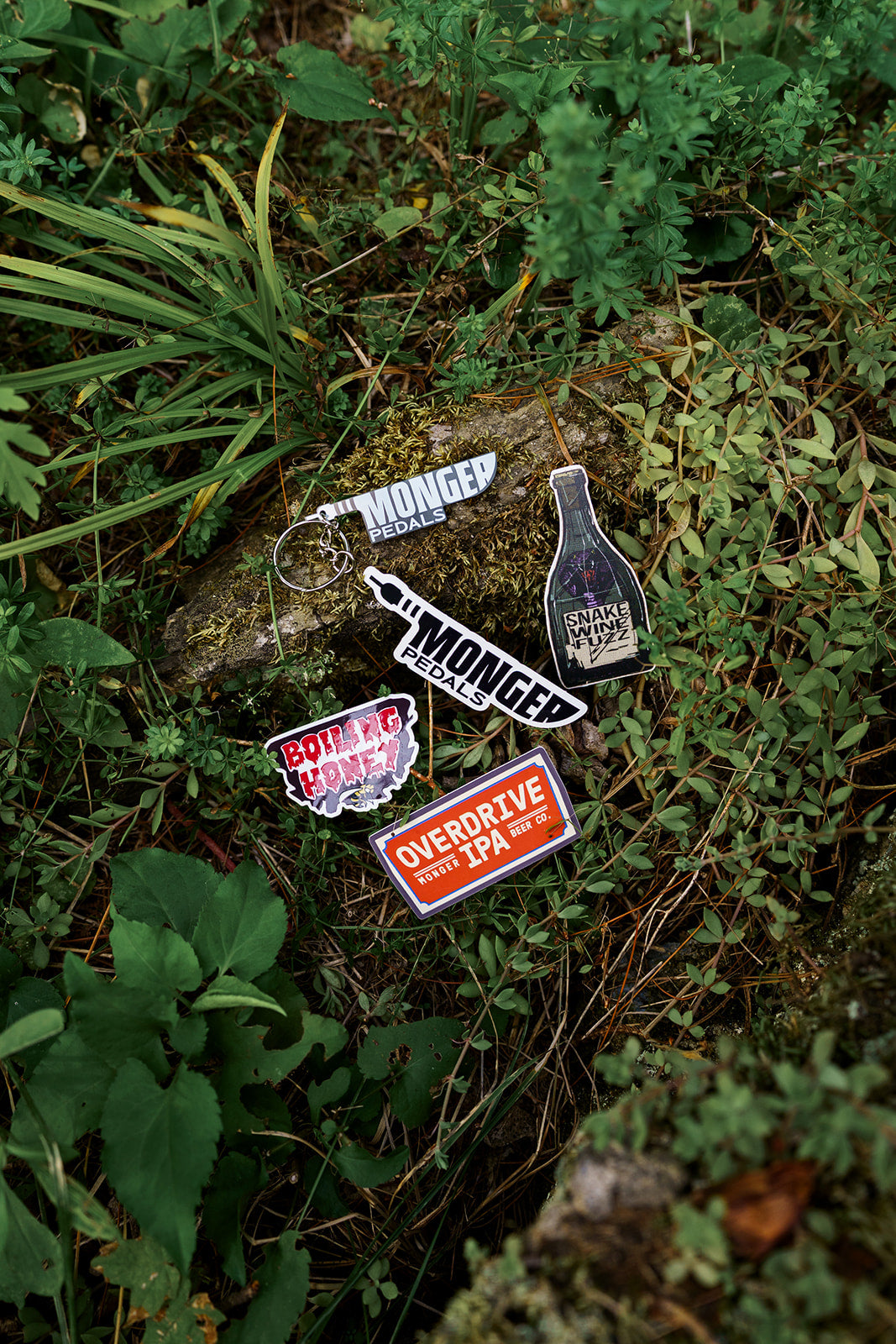 Monger Pedals Sticker Pack