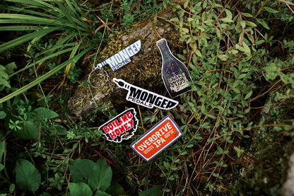 Monger Pedals Sticker Pack