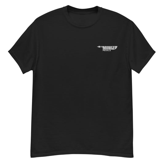 Monger Pedals Logo T-Shirt Black  - Monger pedals