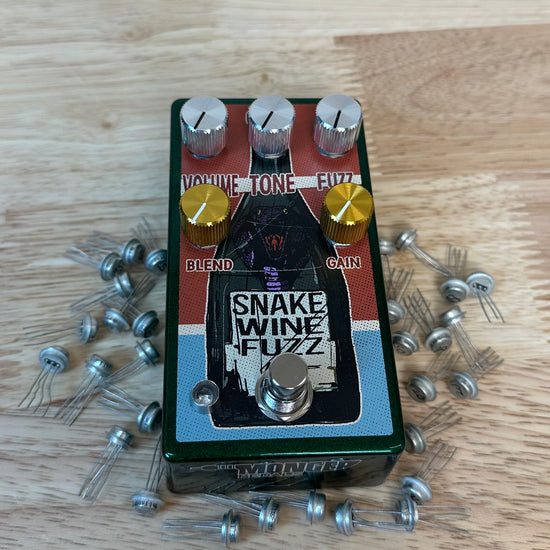 Introduction video of the Germanium Snake Wine Fuzz