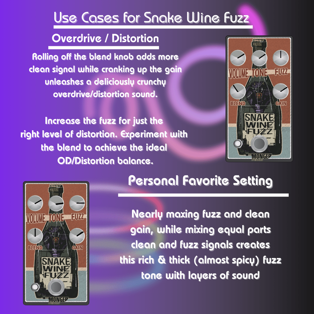 Snake Wine Fuzz - Monger pedals