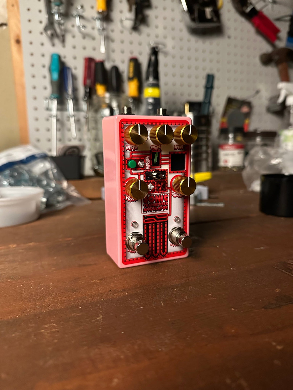 Sonic Transducer Modulator| Physio-molecular Transport Device - Monger pedals