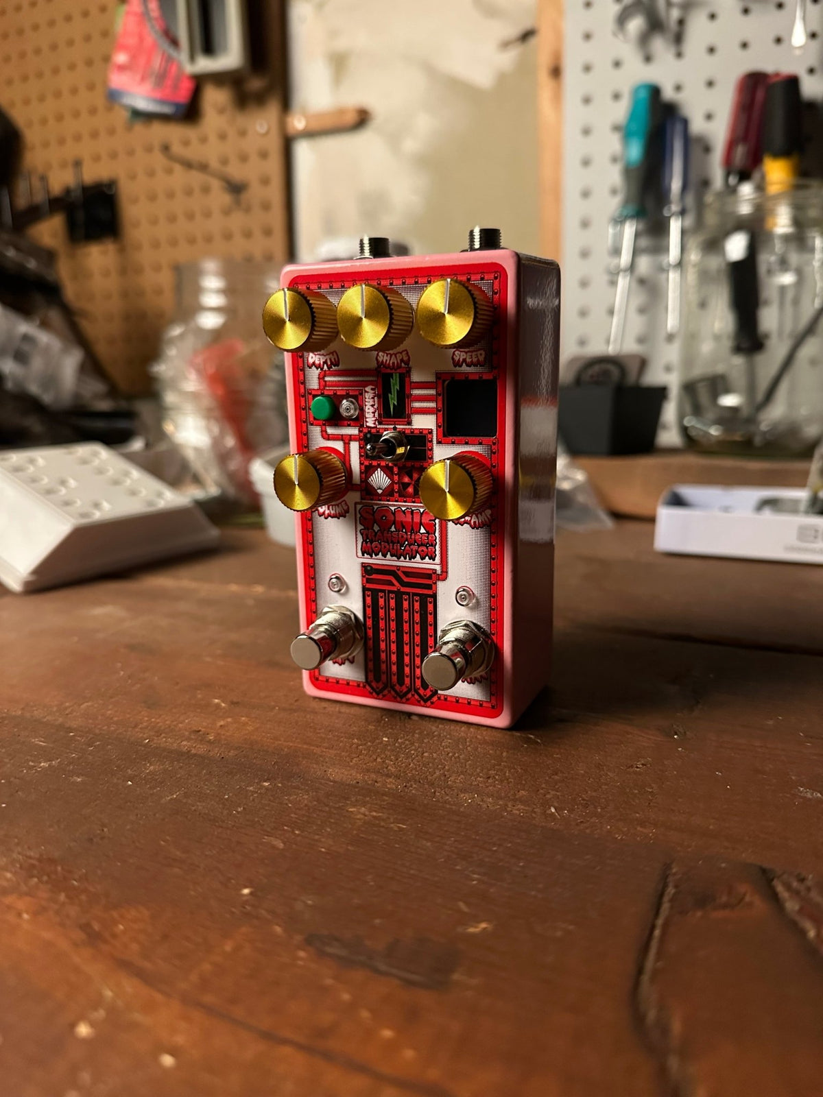 Sonic Transducer Modulator| Physio-molecular Transport Device - Monger pedals