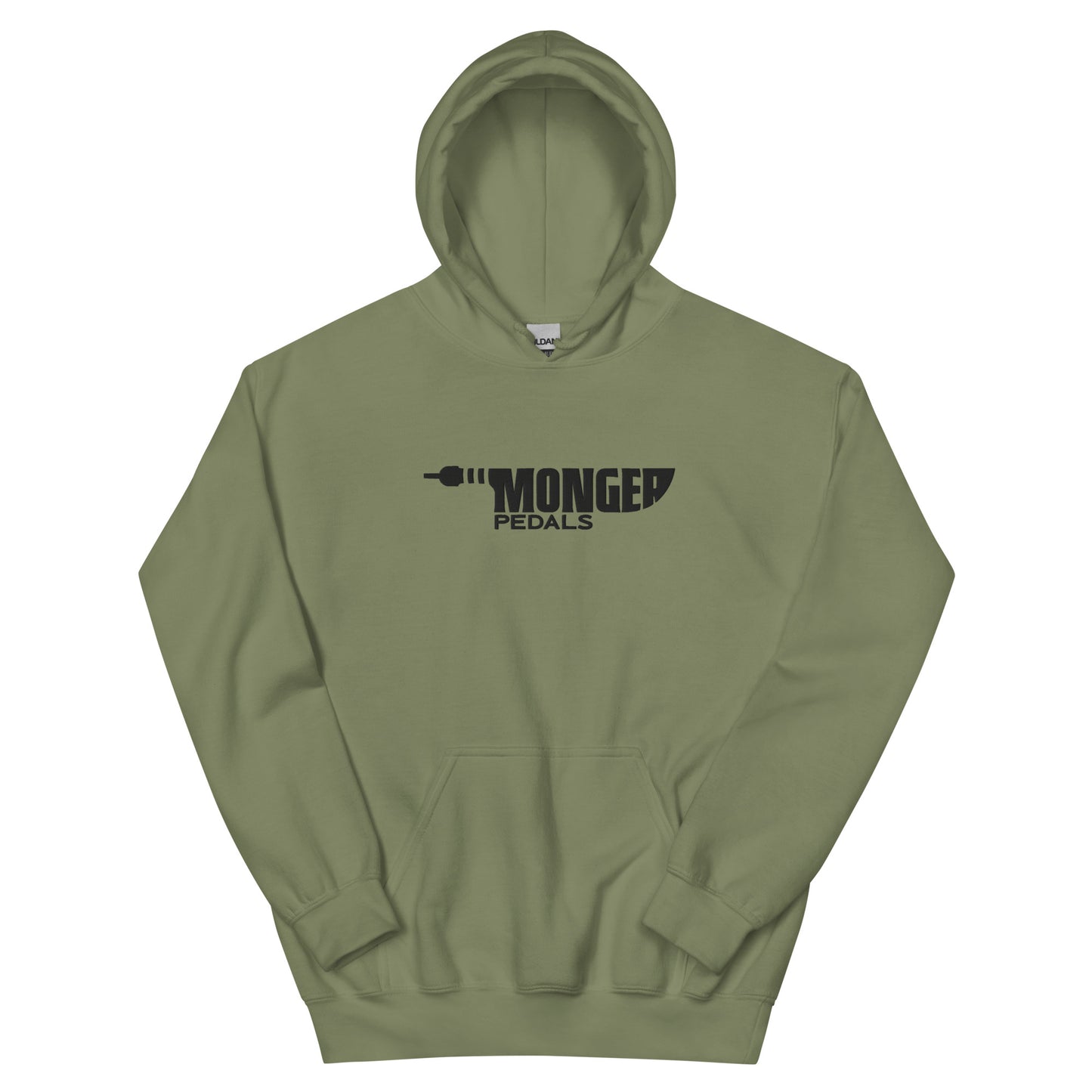 Monger Pedals Black Logo Unisex Hoodie